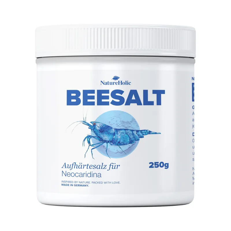 Super-Preis NatureHolic Beesalt Caridina, Aufhärtesalz für Weichwasser, 250 g